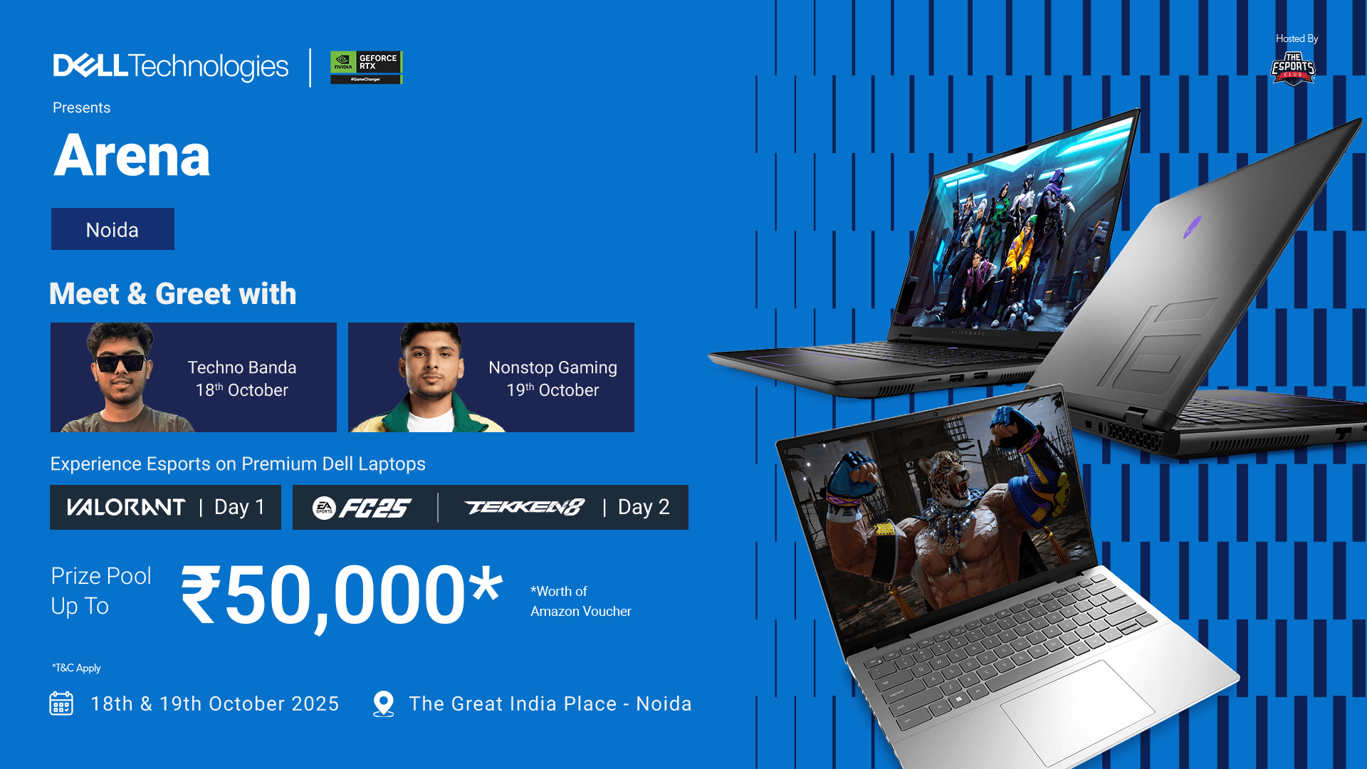 Dell Technologies Arena - Noida banner