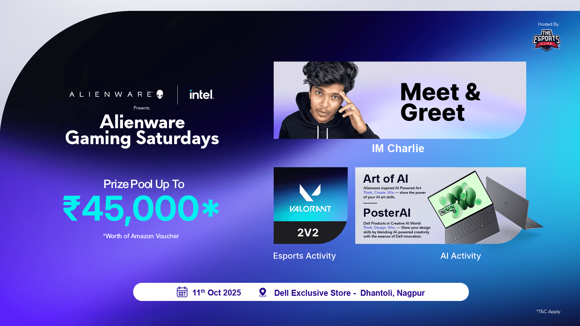 Alienware Gaming Saturdays - Nagpur banner