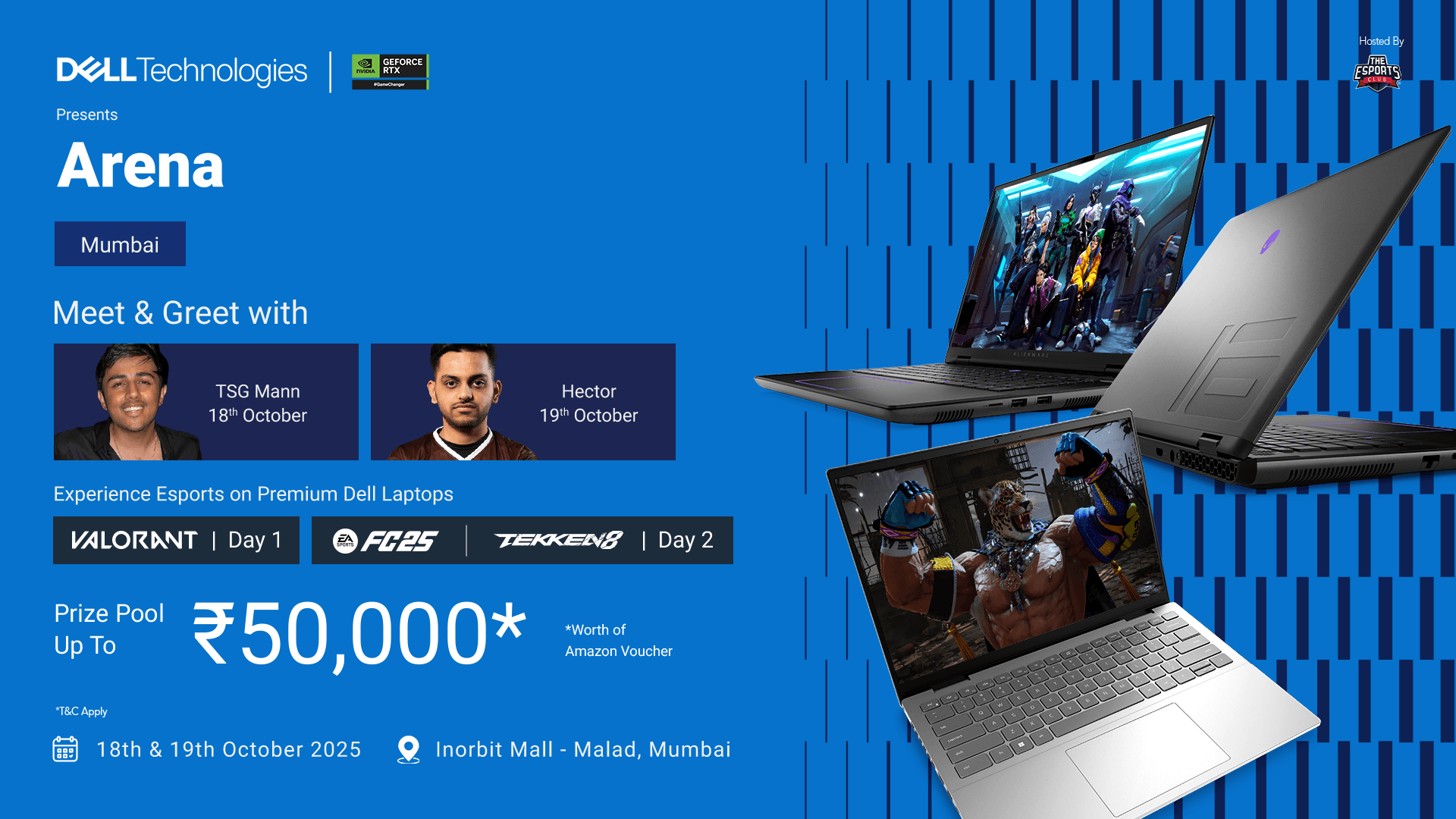 Dell Technologies Arena - Mumbai banner