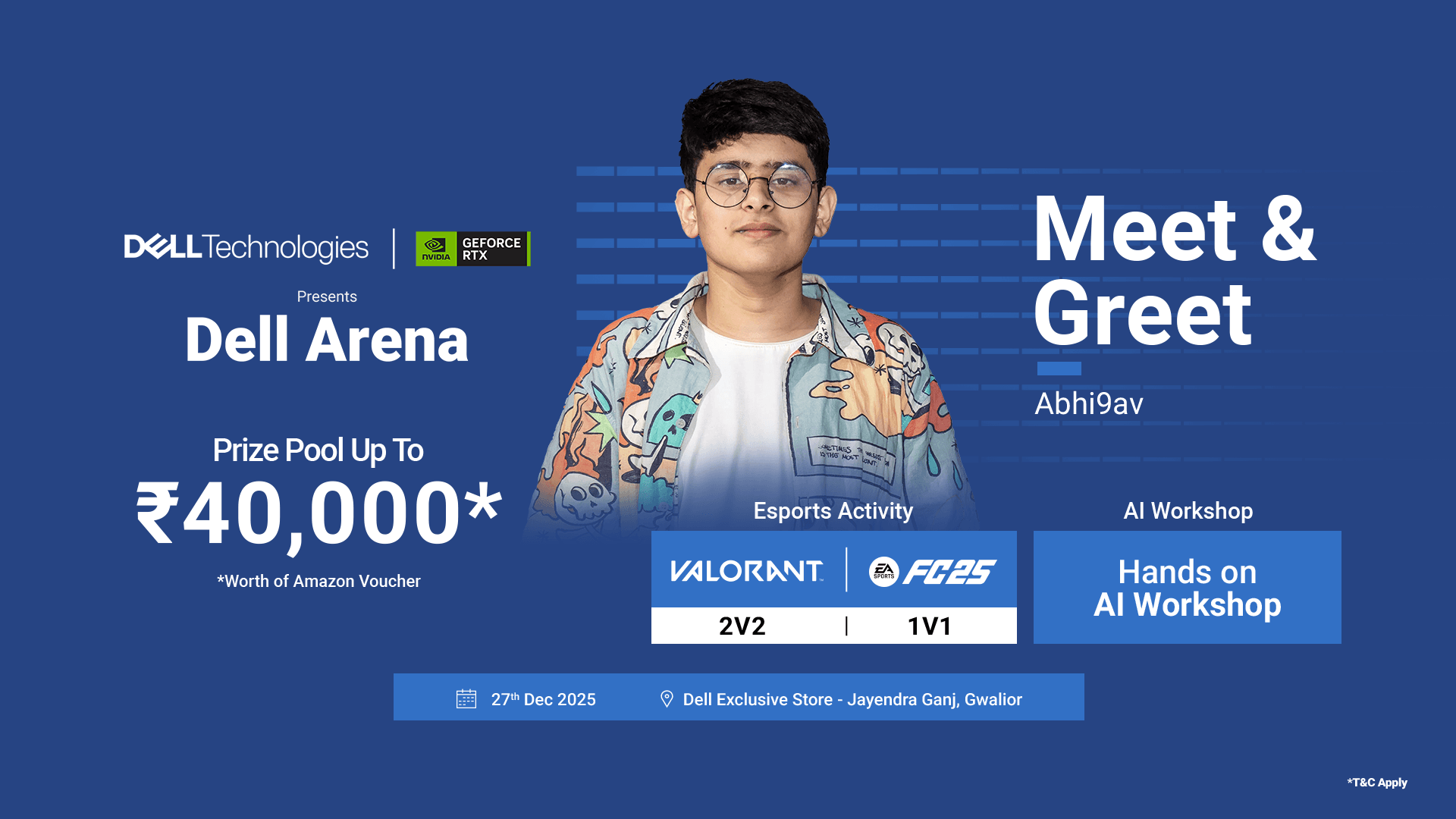 Dell Arena - Gwalior banner