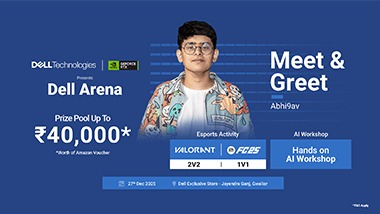 Dell Arena - Gwalior's banner