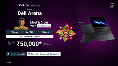 Dell Arena - Sarath City Capital Mall's banner