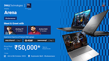 Dell Technologies Arena - Bhubaneshwar's banner