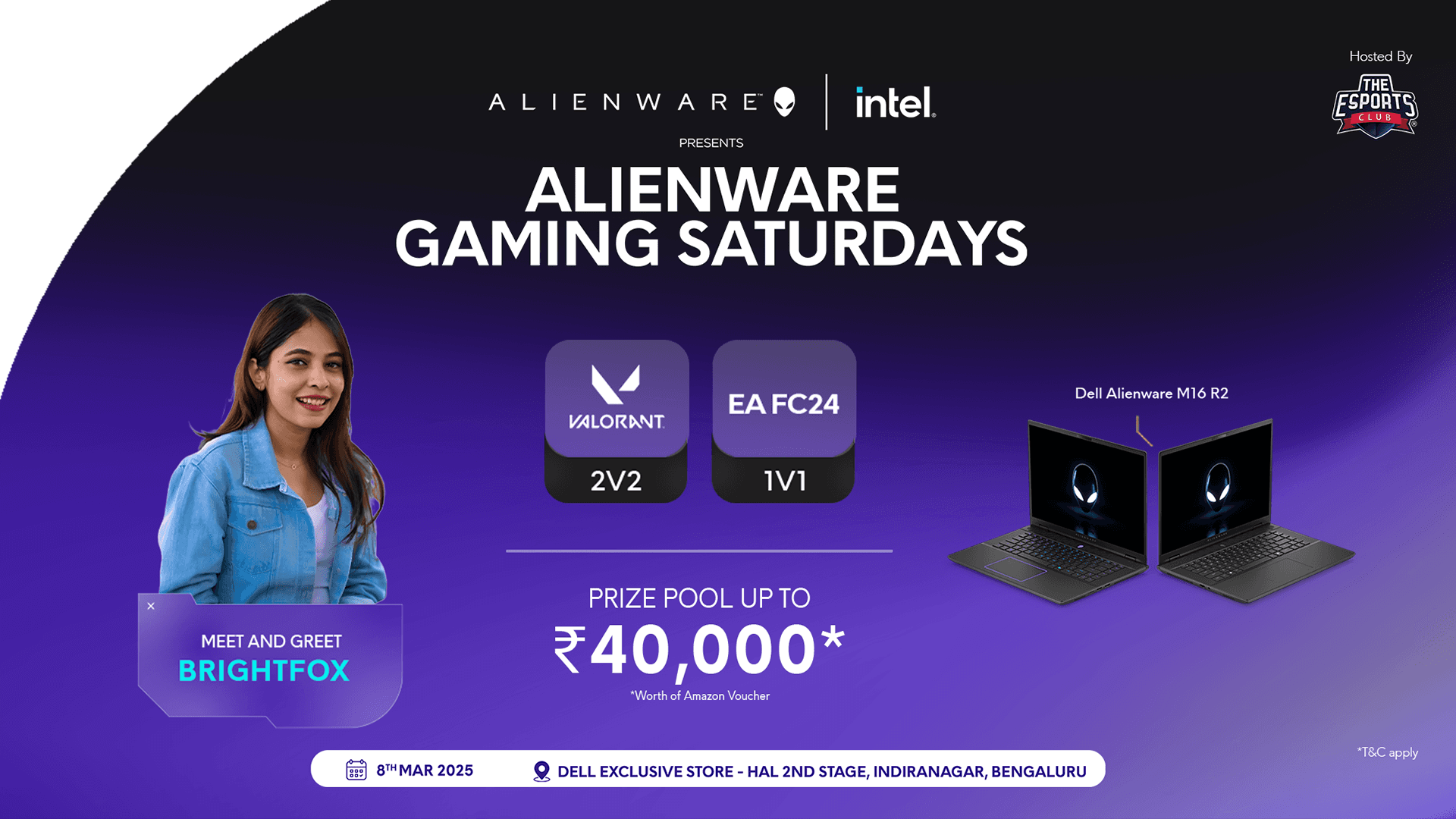 Alienware Gaming Saturdays - Bengaluru banner