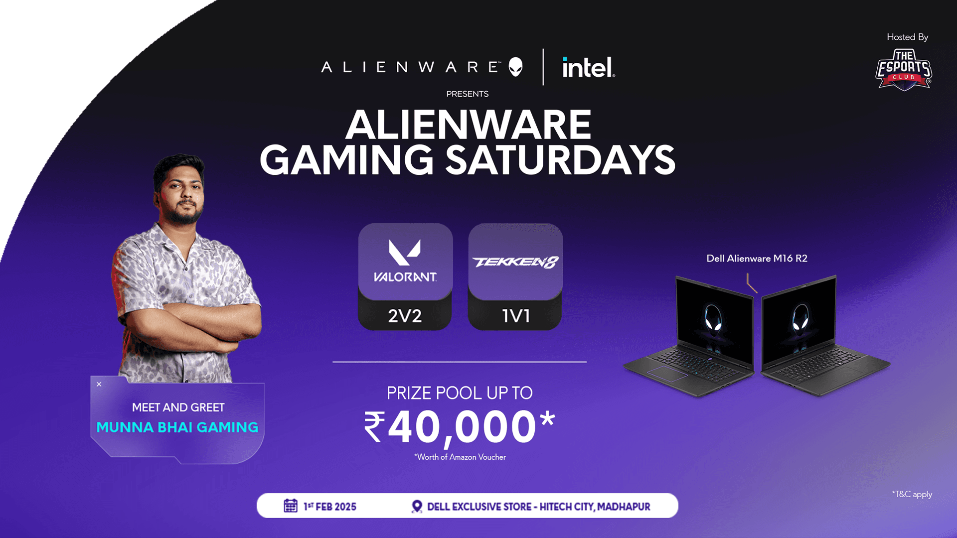 Alienware Gaming Saturdays - Hyderabad banner