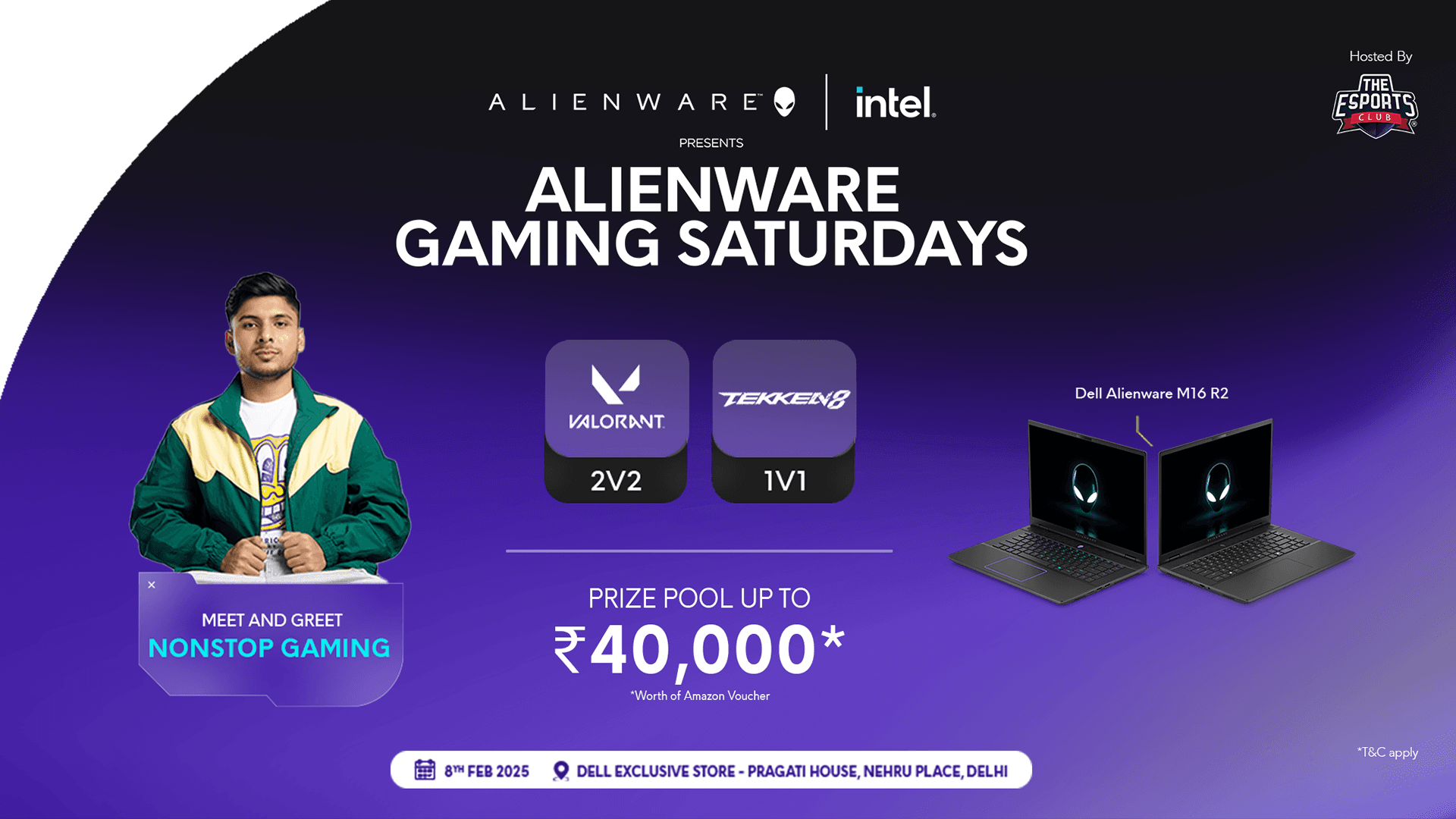 Alienware Gaming Saturdays - Delhi banner