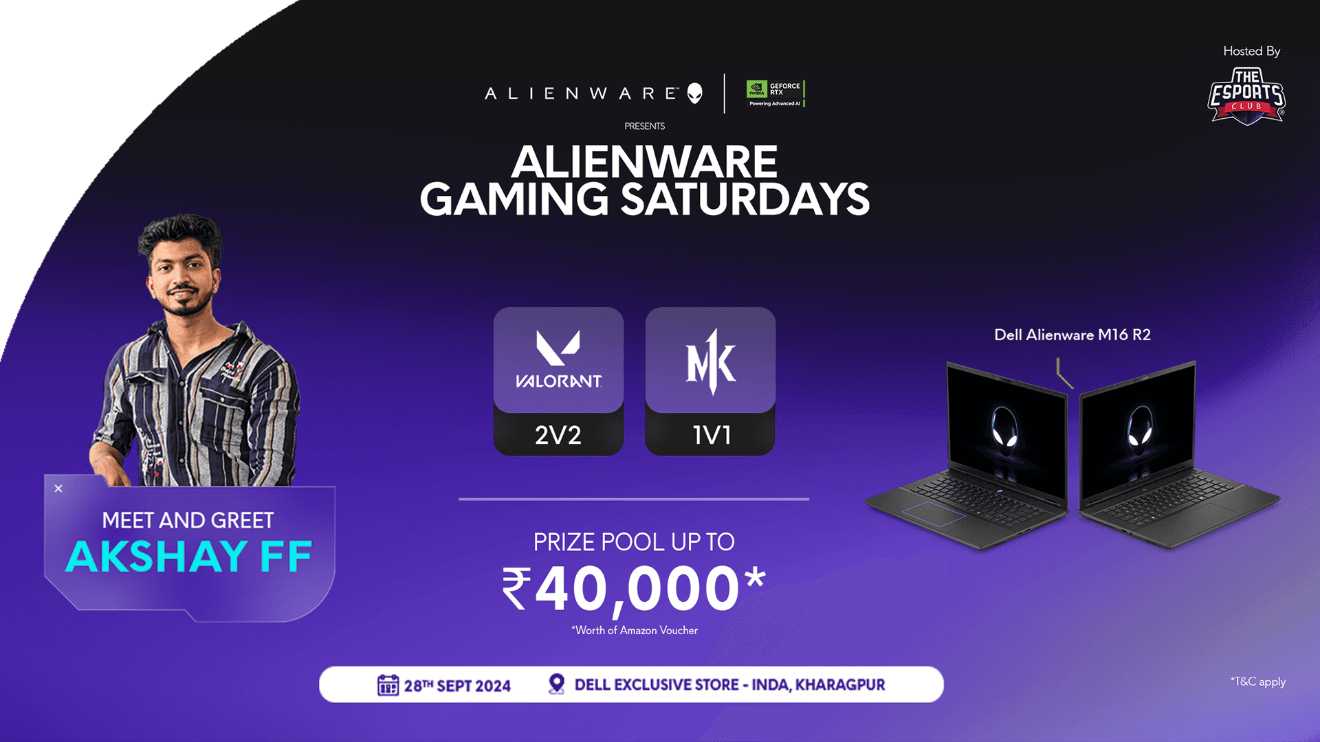 Alienware Gaming Saturdays - Kharagpur banner