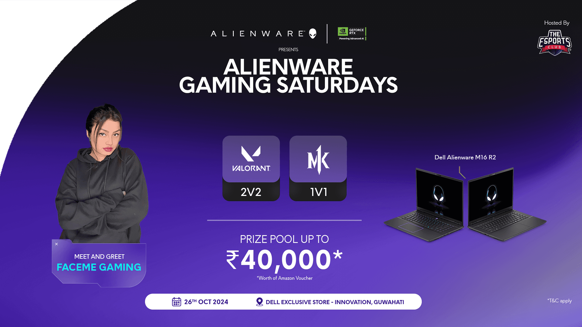 Alienware Gaming Saturdays - Guwahati banner