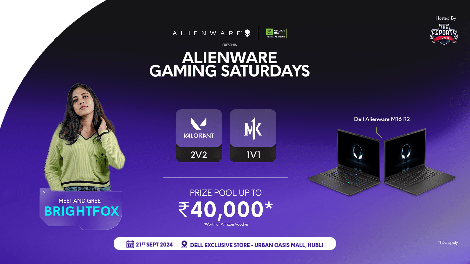 Alienware Gaming Saturdays - Hubli banner