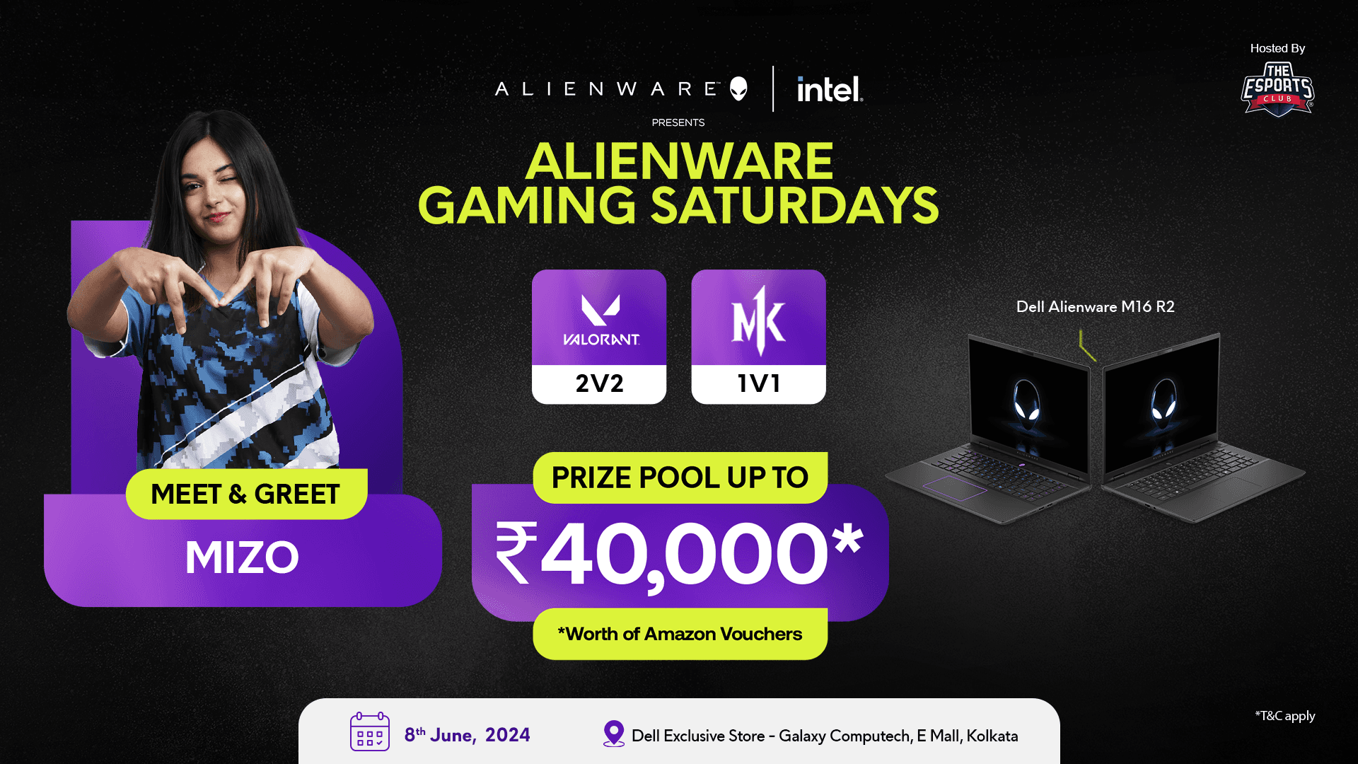 Alienware Gaming Saturdays - Kolkata banner
