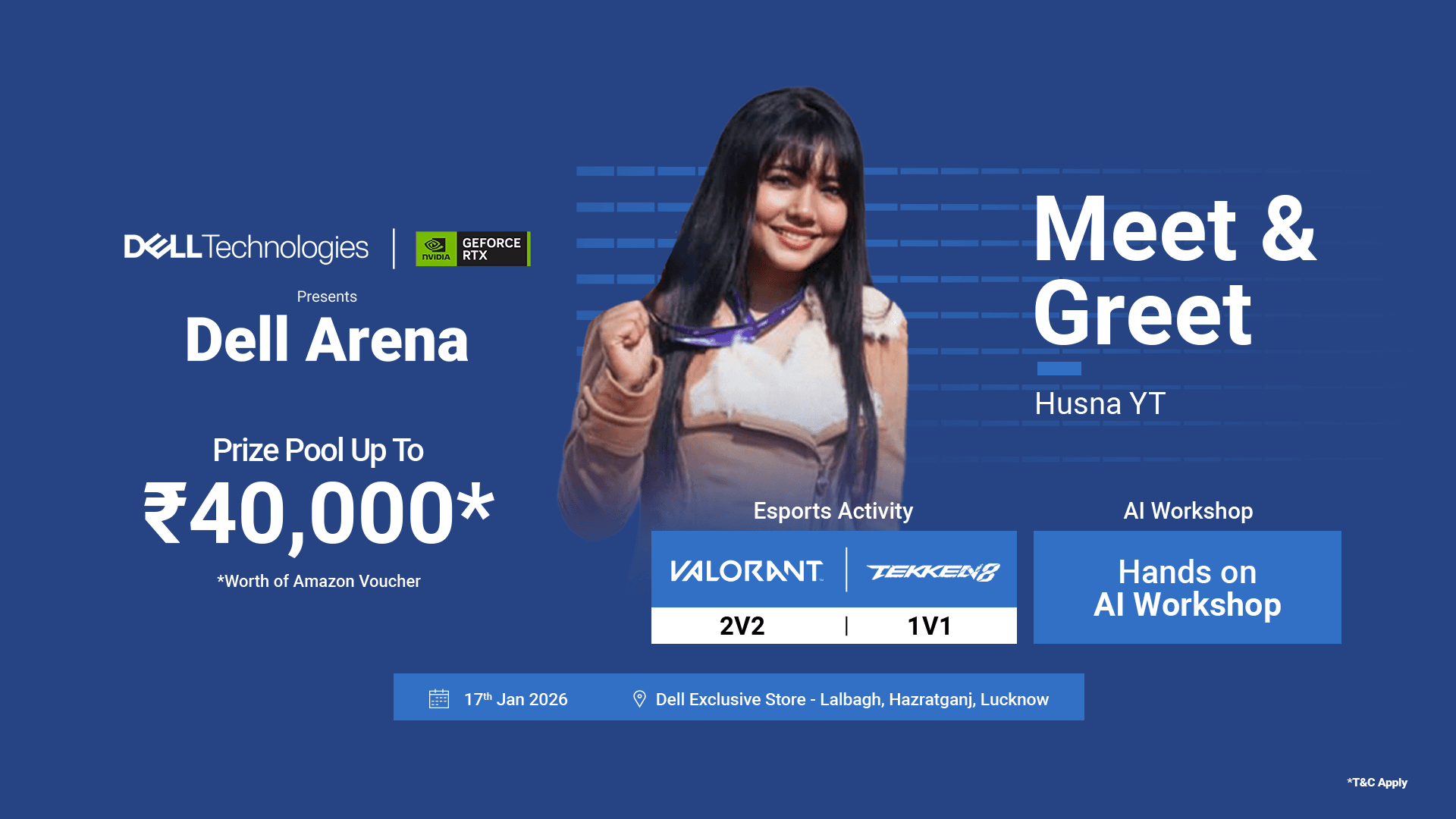 Dell Arena - Lucknow banner